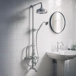 Huber Victorian Thermostatische Bad/Doucheset 30cm RVS 592.VN31H.AC