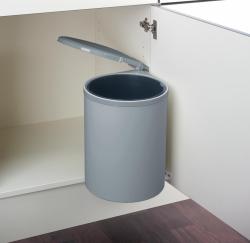 Selectakit Rondo 3 afvalemmer 13 liter grijs 1153455922