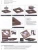 Bachmann Twist keukenstopcontact in werkblad RVS 2-voudig 008749