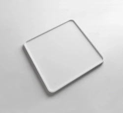 Solid-S dienblad Solid Surface vierkant mat wit 25 x 25 x 1,2 cm 1208832662