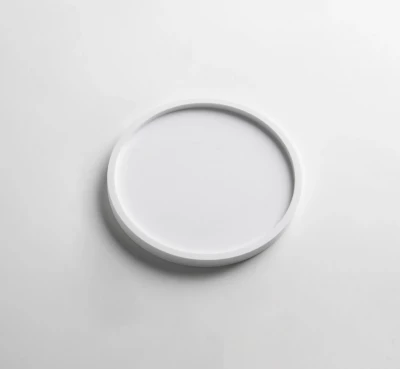 Solid-S dienblad Solid Surface rond mat wit diameter 15 x 1,2 cm 1208832692