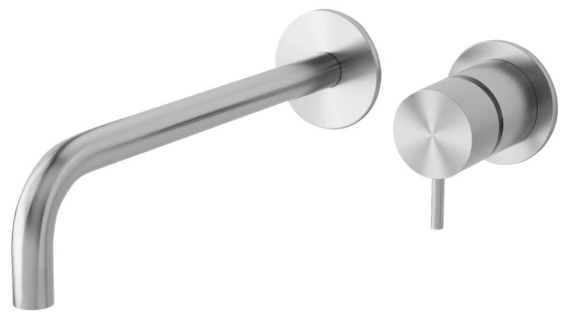 Waterevolution Flow Inbouw Wastafelkraan RVS met uitloop 21 cm T1.16BIEV2