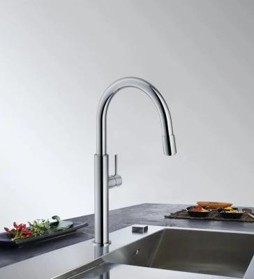 Franke Keukenkraan Pescara up&down met verstelbare perlator 2 standen uitloop chroom 115.0523.286