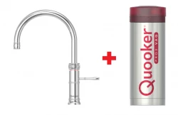 Quooker Classic Fusion Round Chroom PRO3 Warm, koud, kokend water 3CFRCHR