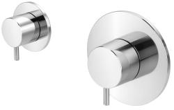 Waterevolution Flow inbouw douchethermostaat met 1 omstelkraan chroom 1208920984