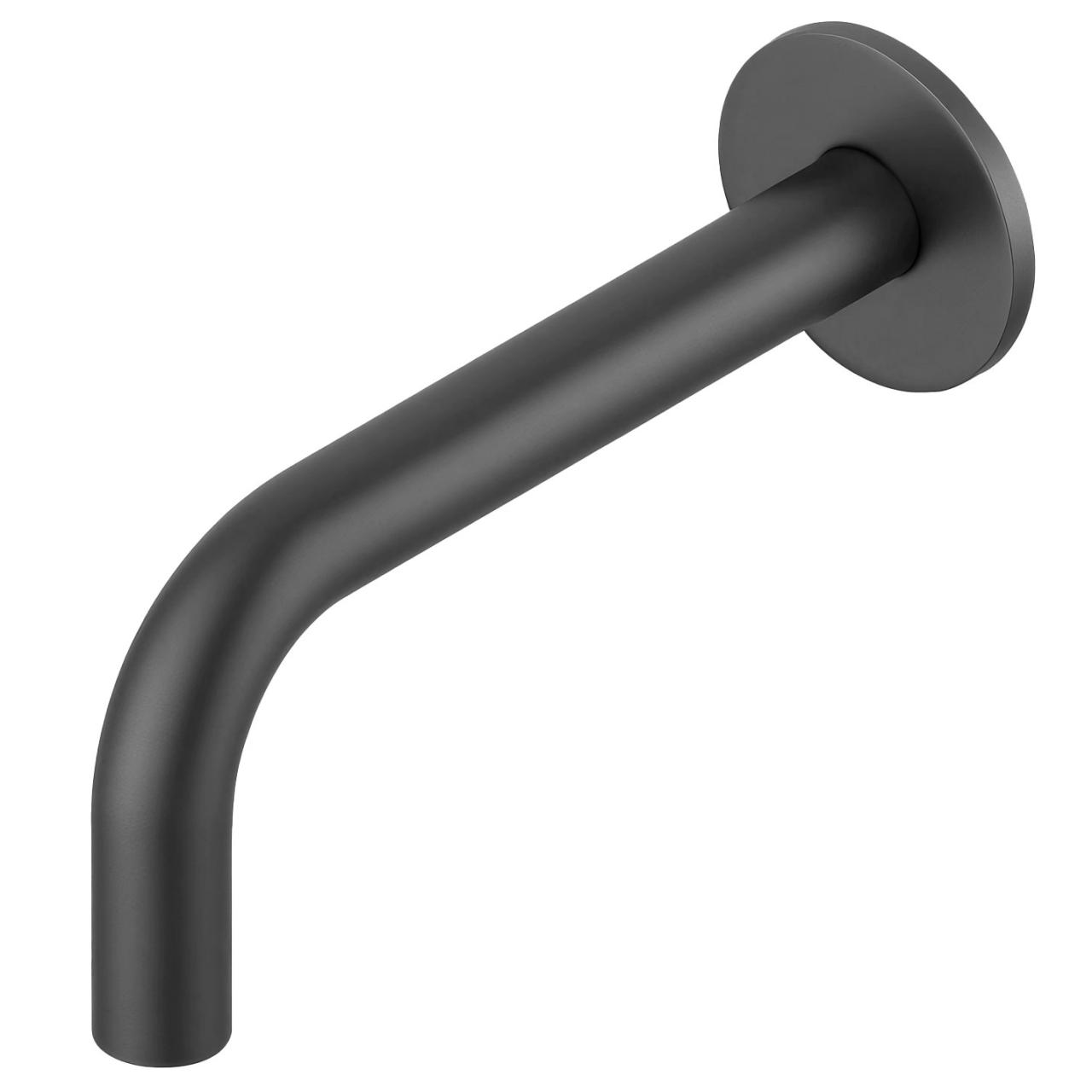 Waterevolution Flow afbouwdeel uitloop wastafelkraan 10cm PVD gun metal T167510GME