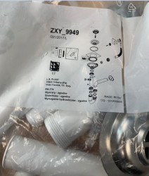 GraniteMy Afvoerset incl. sifon tbv serie Bremen enkele spoelbak 1208952965