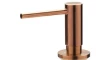 Reginox inbouw zeepdispenser PVD Copper voor bladmontage navulbaar via bovenkant 1208953368