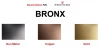Reginox Bronx PVD comfort RVS spoelbak koper kleur PVD Copper 40x40 vlakbouw onderbouw en opbouw 1208953781