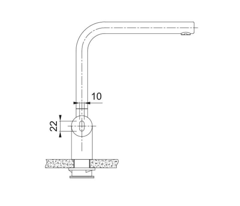 Franke geborstelde zwarte sensor Keukenkraan Atlas Neo draaibare uitloop 115.0625.525
