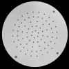 SB Rubinetterie mat wit corian solid surface inbouw ronde regendouche plafonddouchekop 25 cm 1208954085