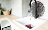 Aquadesign Industrial Ycon keukenmengkraan mat zwart met uittrekbare handdouche