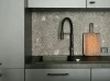 Aquadesign Industrial Profi keukenmengkraan mat zwart met flexibele uitloop