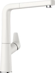 Blanco AVONA-S keukenkraan met uittrekbare sproeikop silgraniet-wit 521280