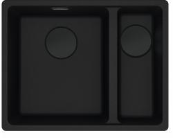 Franke Maris MRG 260/160-34-15 Black edition spoelbak Bak Links 135.0697.378