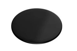 Quadri afvoer bedekking, korfplug kapje mat zwart deksel voor putje 11,5cm 1208956038