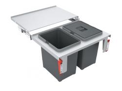 Franke Sorter Garbo 60-2 inbouw afvalsysteem 2 x 18 Liter afvalbak 1210284027