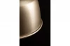 Decor Zenit metalen koepelvormige creme hanglamp met metallic afwerking 4871
