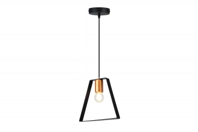 Decor Oxalis hanglamp met zwart metalen frame in geometrische vorm 3161