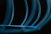 Decor Tess blauw metalen kegelvormige draadhanglamp 2578