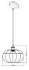 Decor Viela draadvormige hanglamp bolvorm koper 27,5 cm 7047