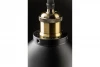 Decor Mani zwart gouden metalen hanglamp 30 cm 4076