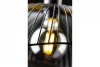 Decor Reto moderne zwarte draadhanglamp 40 cm 4137