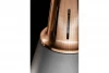 Decor Gianni stijlvolle grijs gouden hanglamp 22 cm 8051