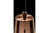 Decor Gianni stijlvolle grijs gouden hanglamp 22 cm 8051