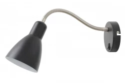 Decor Etore zwarte wandlamp met metalen arm 11 cm 1860