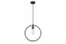 Decor Fija zwarte ronde eenpunts hanglamp 2805