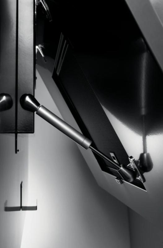 Franke Smart vertikaal zwart glas afzuigkap 90cm 110.0377.734