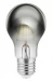 Decor Lumiere ronde led lamp E27 Filament warm wit 2700K Rookglas 60mm