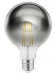 Decor Lumiere ronde led lamp E27 Filament kaarslicht 1800K Rookglas 95mm