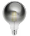 Decor Lumiere ronde led lamp E27 Filament kaarslicht 1800K Rookglas 125mm