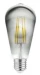 Decor Lumiere Edison led lamp E27 Filament kaarslicht 1800K Rookglas 64mm
