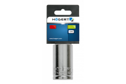 Hoegert Socket 1/4" zeshoekige metrische 9 mm CrV50BV30 DIN 3124 AS-aandrijving. 1208959353