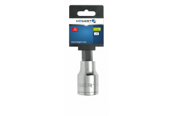 Hoegert Hex-bit socket 8 mm 1/4" vertaalt naar het Nederlands als: Zeskant-bit dop 8 mm 1/4". 1208959957