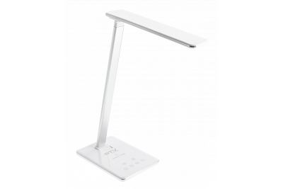 Desktop lamp Tritton,6W,340lm,AC220-240V,4-CCT, Wireless Charging,USB,PF>0,5, RA>80, white