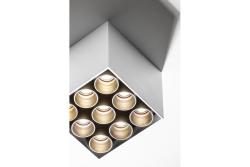 Decor LED-armatuur ARTEMIDA 20W 1920lm AC220-240V 50/60 Hz PF>0,9 Ra≥80 IP20 IK08 4000K 38° vierkant wit. 1208962641