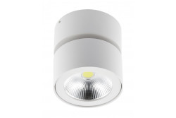 Fixture LED BIANCO , 15W, 1500lm, AC220-240V, 50/60 Hz, PF> 0.5, Ra≥80, IP20, IK06.36 °, 4000K, round, white