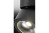 Fixture LED BIANCO , 15W, 1500lm, AC220-240V, 50/60 Hz, PF> 0.5, Ra≥80, IP20, IK06.36 °, 4000K, round, black