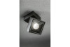 LED luminaire BIANCO, 8W,680lm,AC220-240V,50/60 Hz,PF>0,9,Ra≥80,IP20,IK06,36°,4000K,square,black