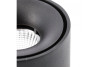 LED luminaire BIANCO, 8W,680lm,AC220-240V,50/60 Hz,PF>0,9,Ra≥80,IP20,IK06,36°,4000K,round,black