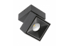 LED luminaire BIANCO CCT, 8W,680lm,AC220-240V,50/60 Hz,Ra≥80,IP20,36°,2700/3300/4000K,square,black