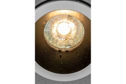 Decor Plafondspot armatuur ELVA IP54 rond Ø85x45mm wit / zwart 1208963720
