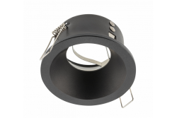 Decor Plafondspot armatuur ELVA IP54 rond Ø85x45mm zwart 1208963722