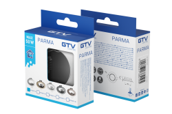 Decor PARMA plafondspot armatuur IP20 rond chroom TYPE 2114 1208963763