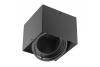 Fixture PIREO N surface mounted, SINGLE, IP20, black/black