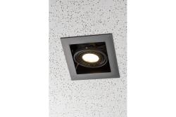 Decor PIREO plafondarmatuur inbouw EENVOUDIG zwart/zwart 1208963774